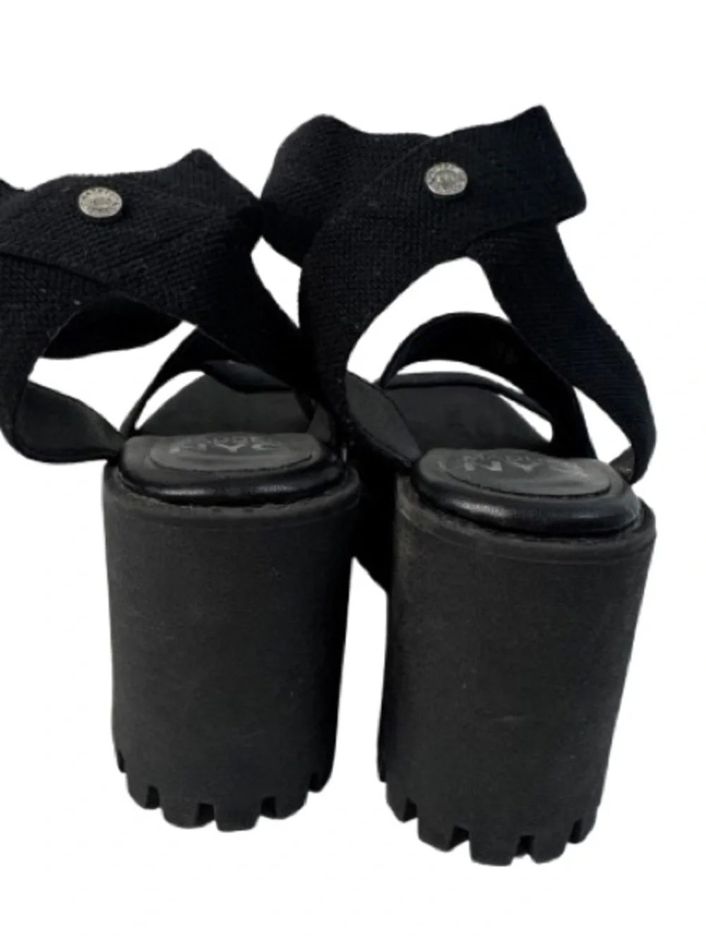 Madden NYC Platform Lug Sandal - Black
